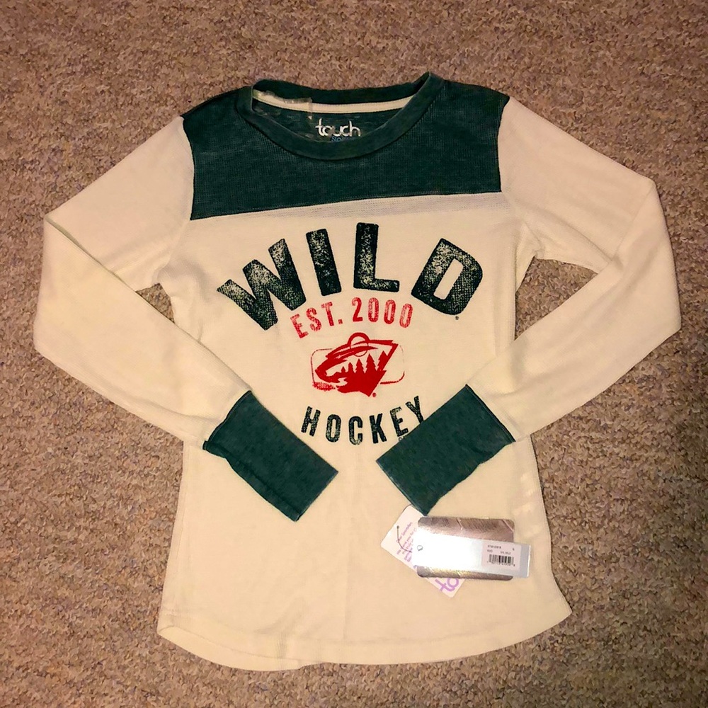 long sleeve minnesota wild tshirt